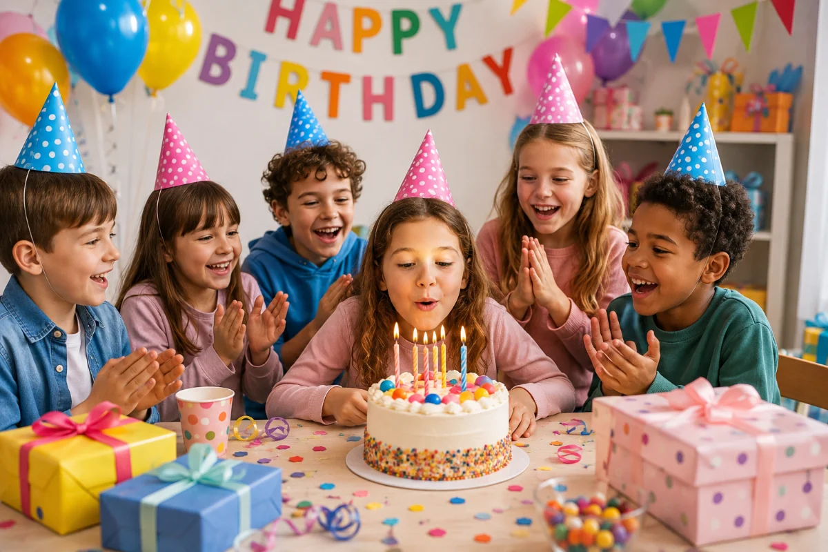 Anniversaire festif Fun4Kids
